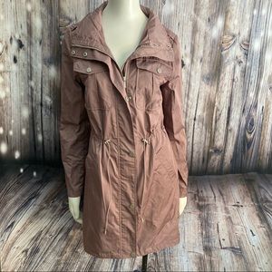 Badgley Mischka Dakota Rain Anorak Jacket